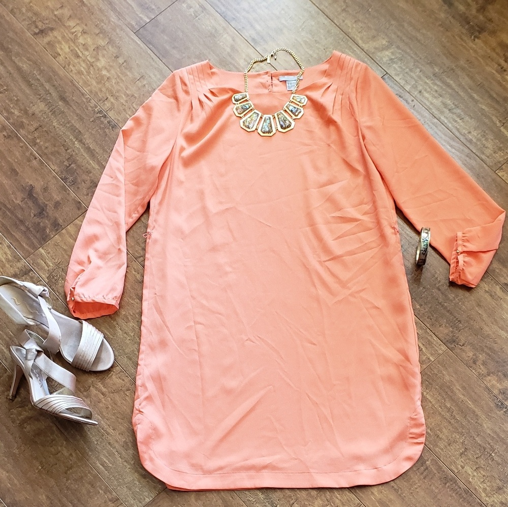 H&M Salmon color sheath Dress